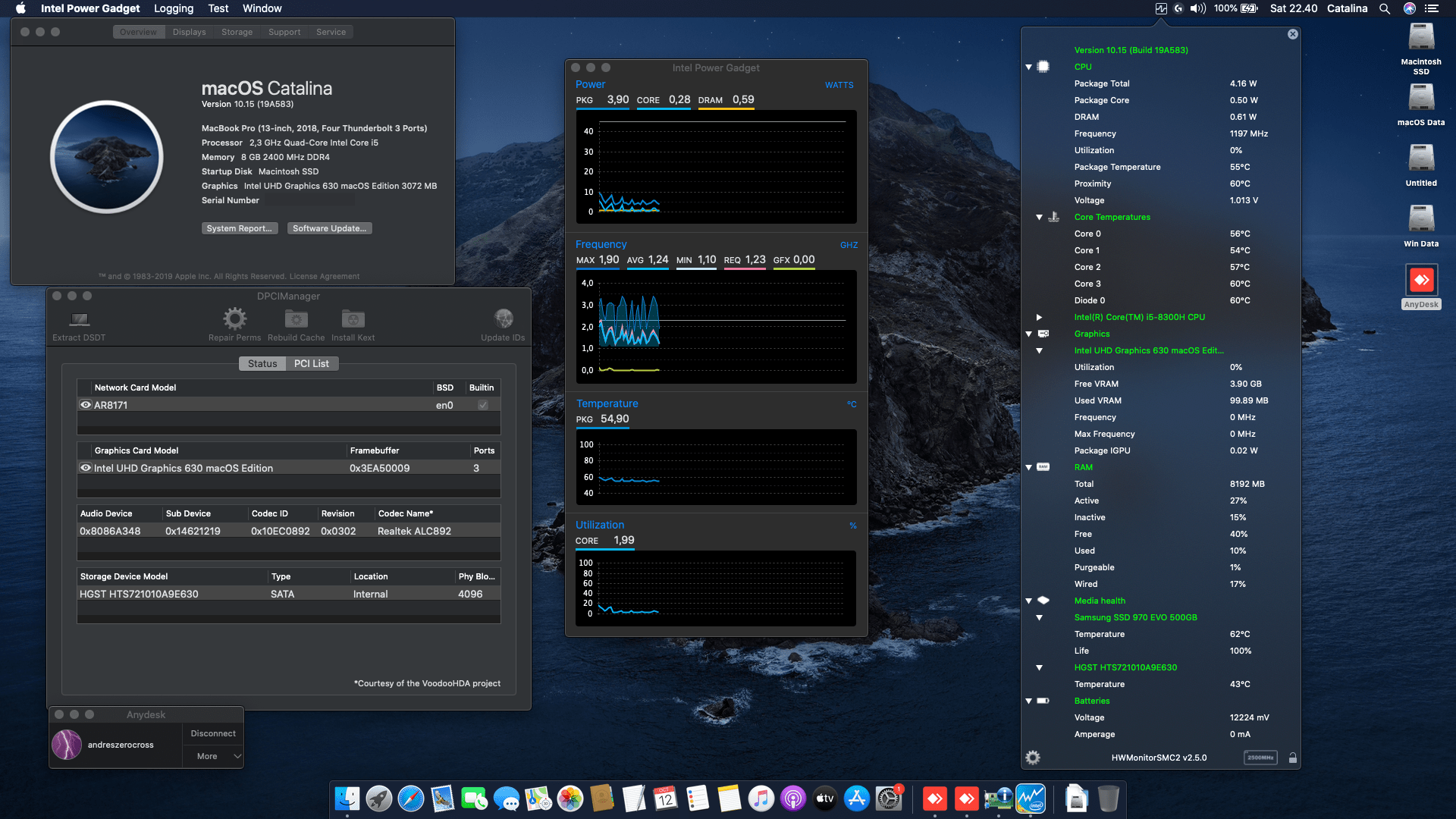 MSI GL63 8RC [CoffeeLake   Intel UHD 630 + I2C] 1